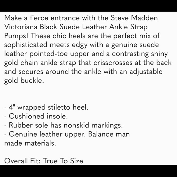 Sassy heels with gold chain - Picture 4 of 6